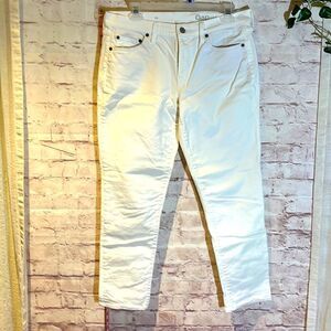 GAP 1969 white jeans 